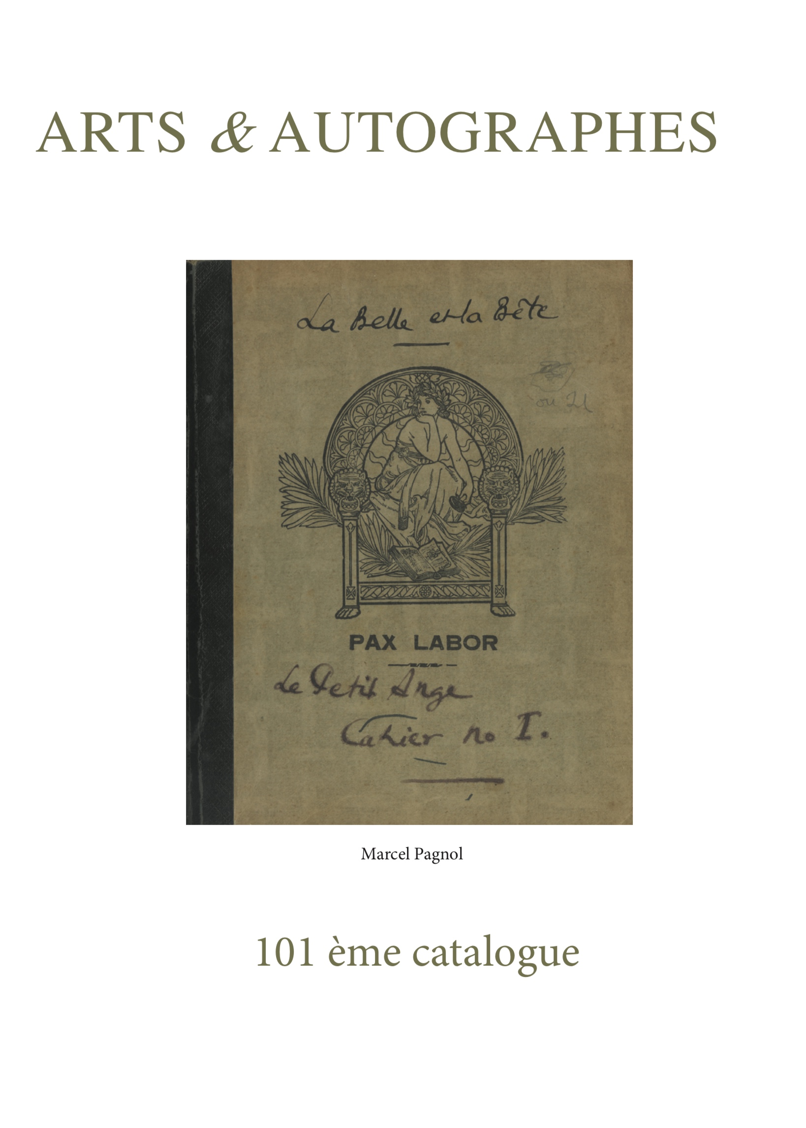 catalogue d'autographes rares
